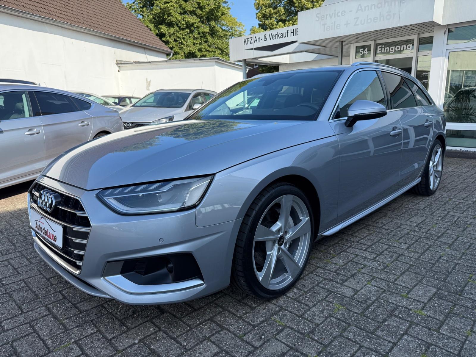Audi A4 Av 40 TDI qu S-Line+Pano+LED+Navi+Tem+Kam+19