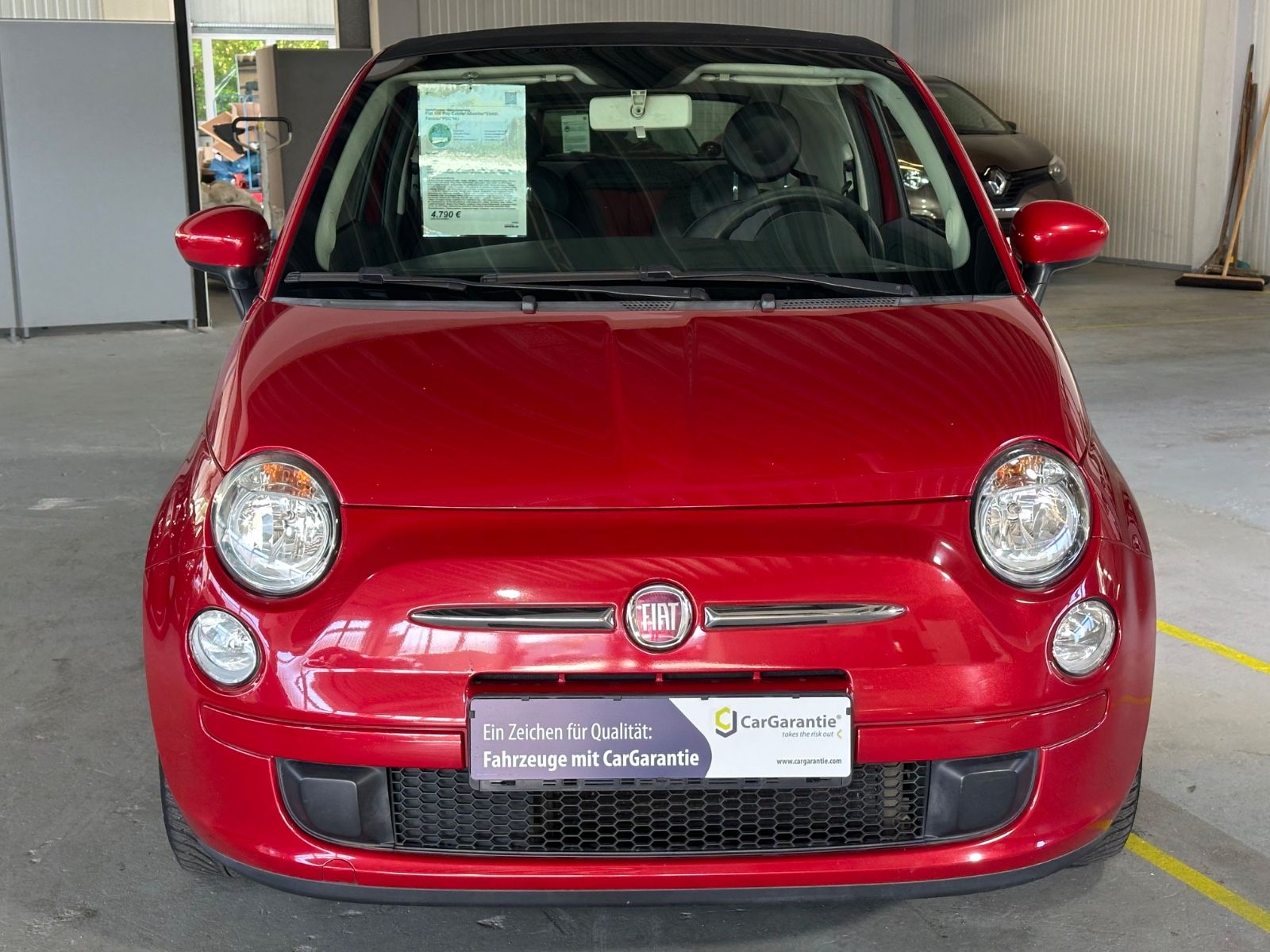 500 Pop Cabrio*Allwetter*Elektr. Fenster*PDC*HU