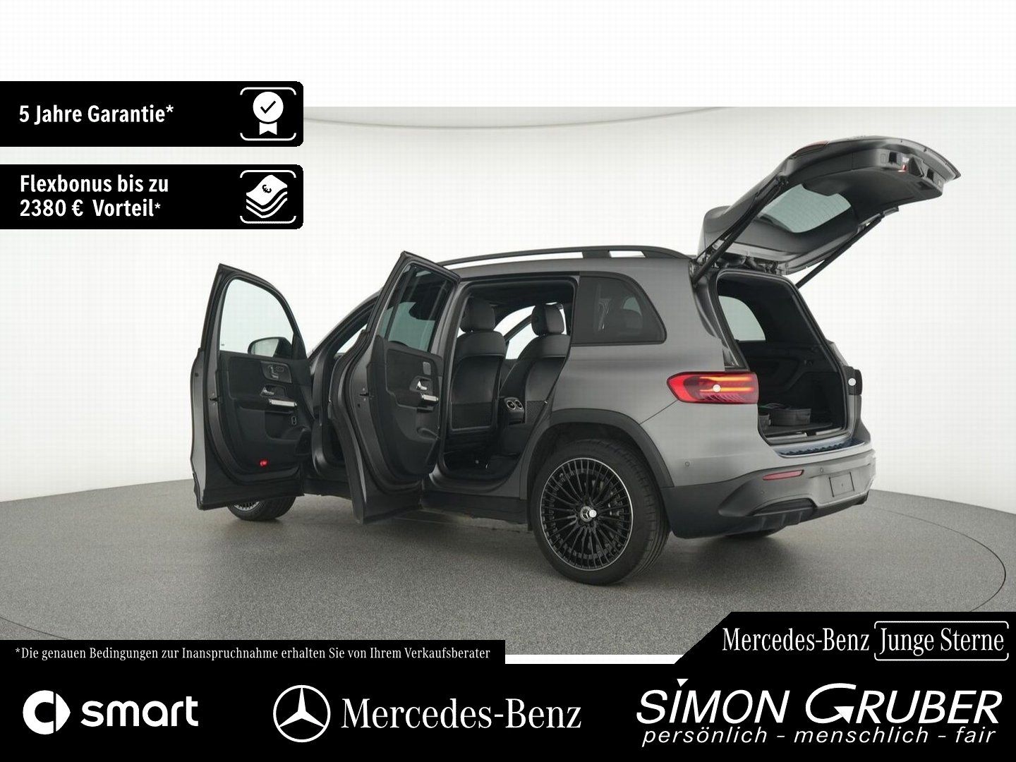 Fahrzeugabbildung Mercedes-Benz EQB 350 4M AMG Night magno Pano Burm HUD 360