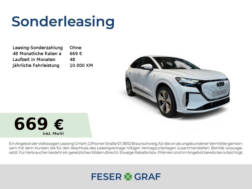 Audi Q4 Sportback e-tron performance -20%LagerSale