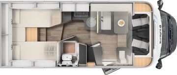 Sunlight Adventure T 67S TV-Paket Combi 6E AWT isoliert