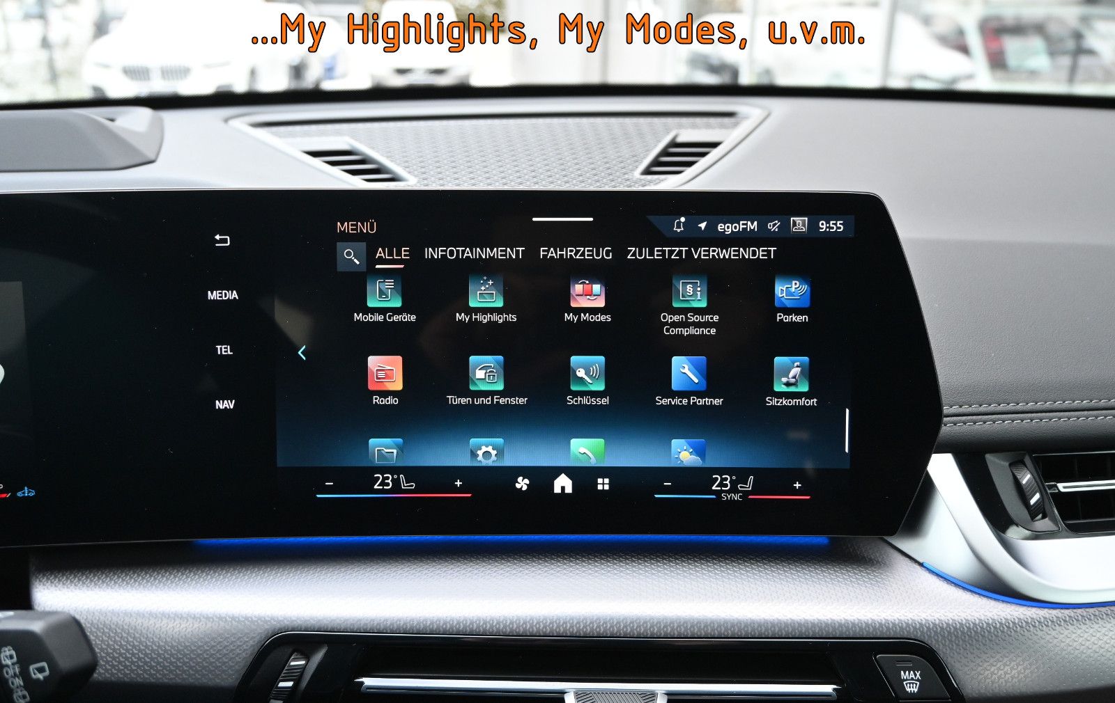 Fahrzeugabbildung BMW X1 xDrive23i M-Sport °ACC°AHK°360°MEMO°HARMAN°