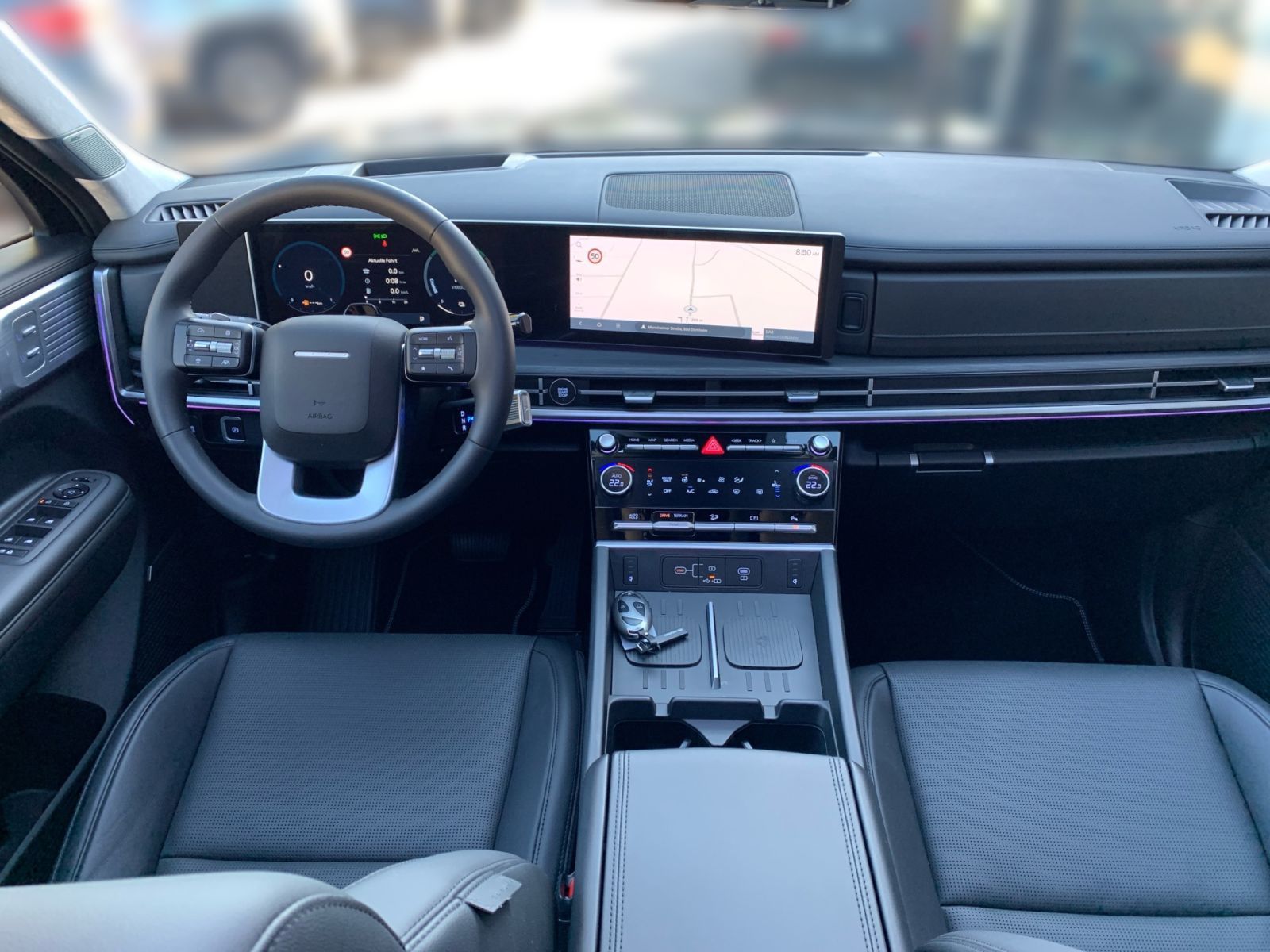Fahrzeugabbildung Hyundai SANTA FE 1.6T-GDI Signature Hybrid 4WD Schiebeda