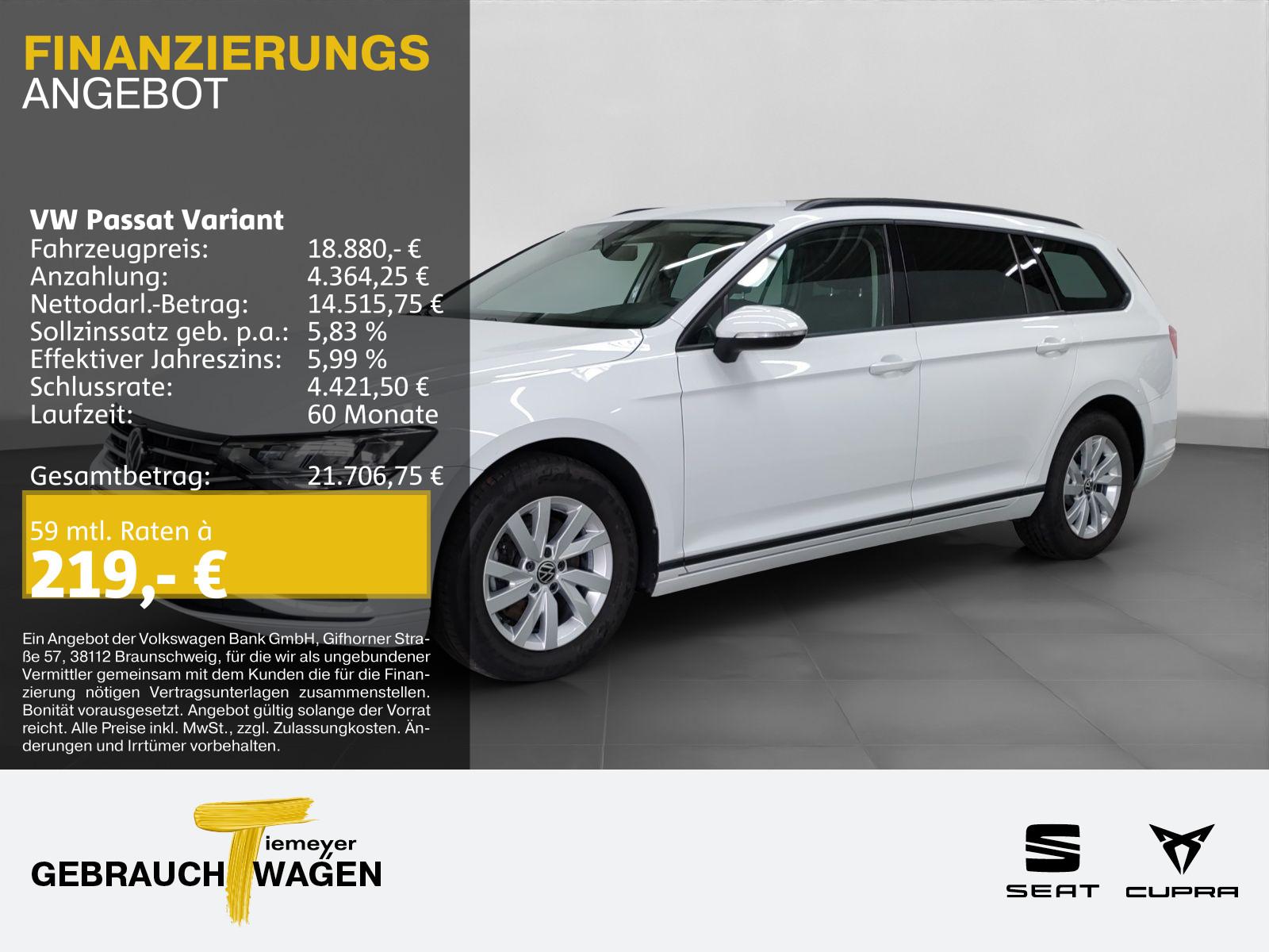 Volkswagen Passat Variant 2.0 TDI DSG ST.HEIZ NAVI KAMERA e