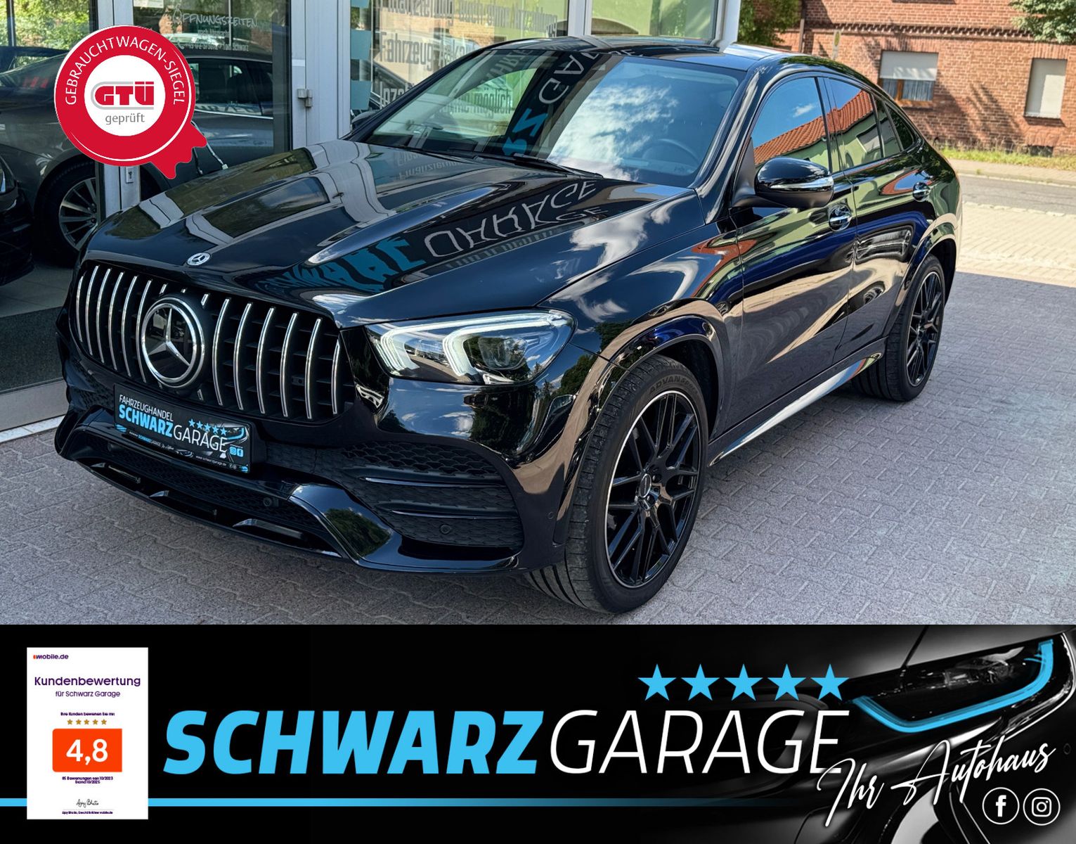 MERCEDES-BENZ GLE 400d Coupe*4Matic*AMG-LINE*HUD*