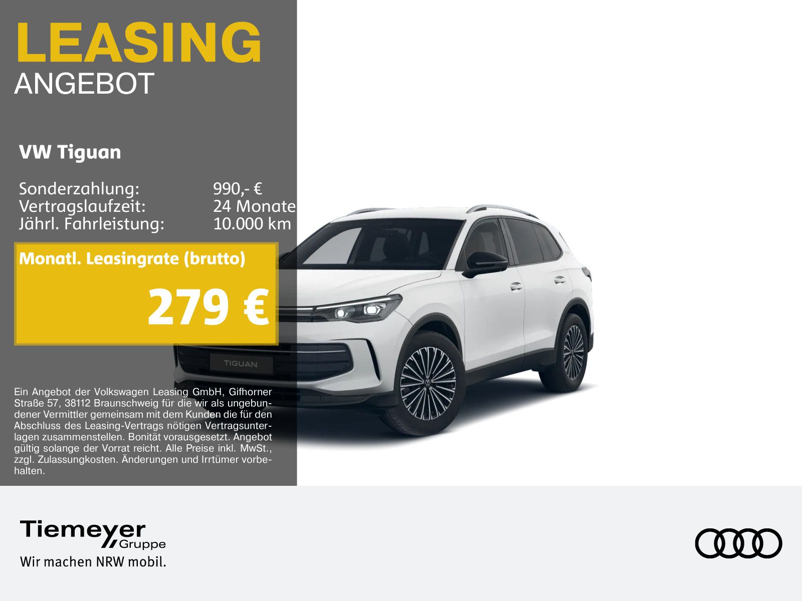 Volkswagen Tiguan 1.5 TSI DSG GOAL+ LM18 AHK KAMERA MATRIX