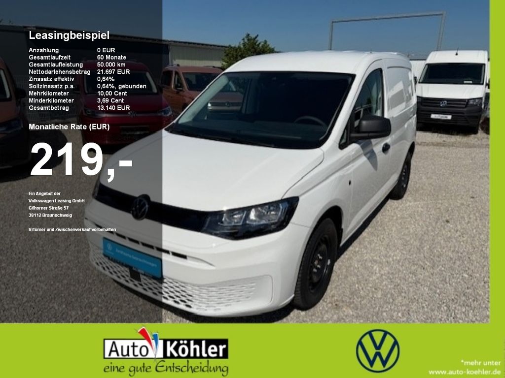 Caddy Cargo TDi Tageszulassung AHK+Virt+PDC