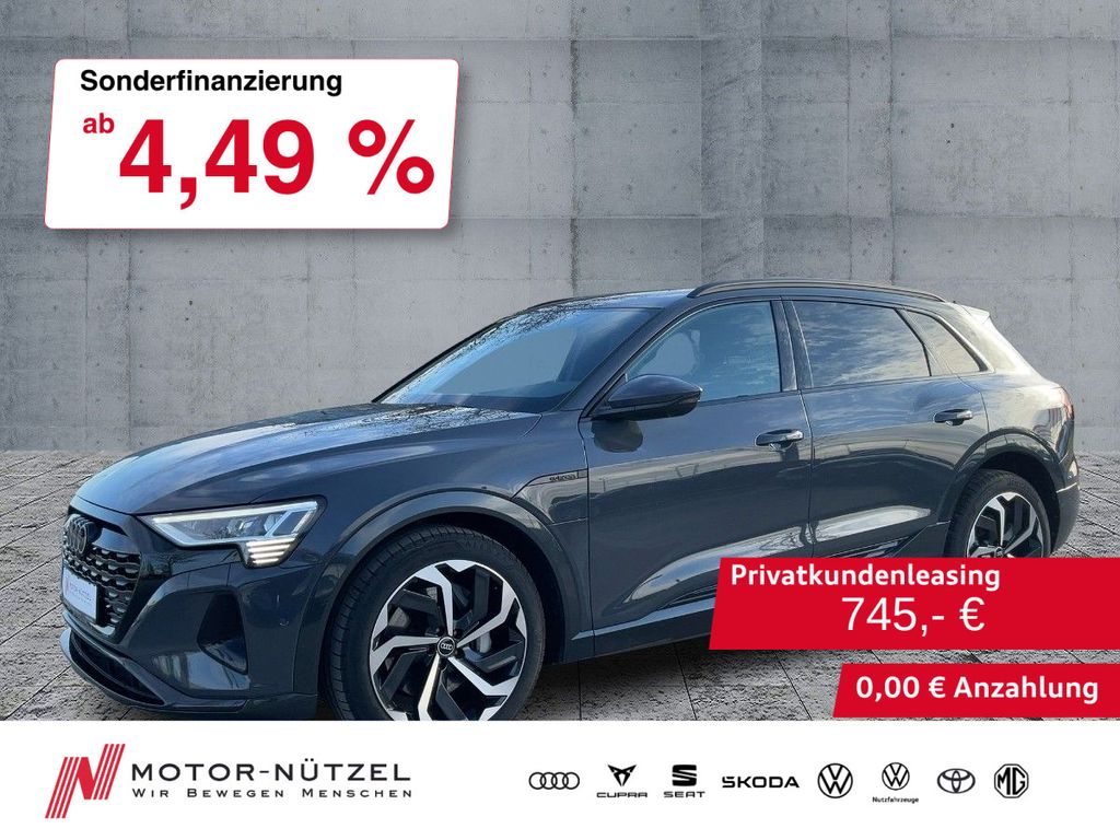 Audi Q8 e-tron 55 QU S-LINE INT MATRIX+NAVI+AIR+21"