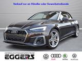 Audi A5 Cabrio 40 TDI qu/S-tr. *S-line*Matrix*AHK*HuD - Audi A5: Braun, Cabrio