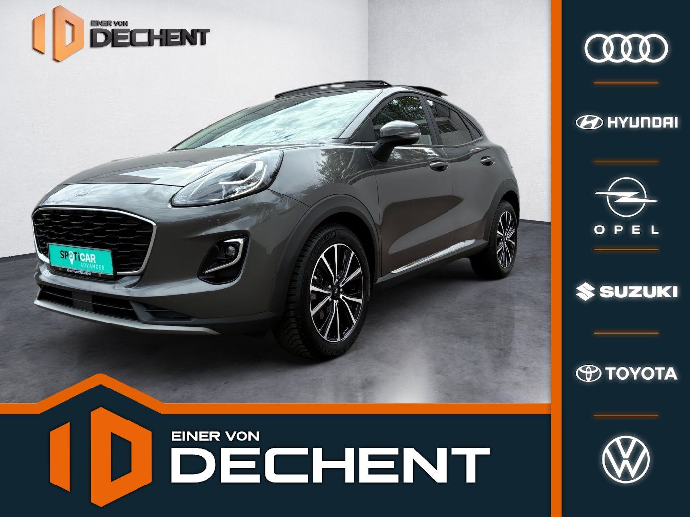 Fahrzeugabbildung Ford Puma 1,0Hybrid Titanium Automatik,Navi,Pano,Allw