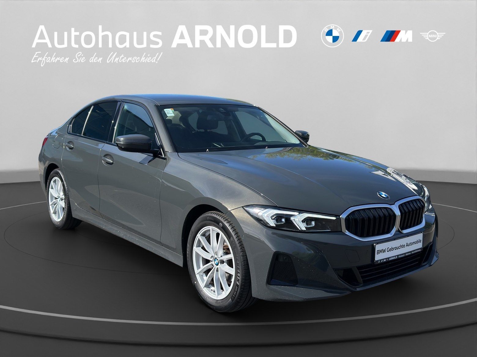 BMW 318d Limo. Dravitgrau LED RFK Tempom. Parkassist foto 3