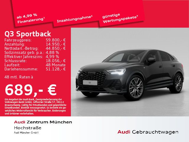 Audi Q3 Sportback S line S line 40 TDI quattro 142(19