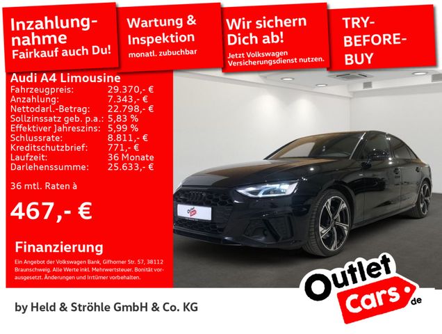 Audi A4 Limousine S line 40 TDI qu. S tronic BUSINESS