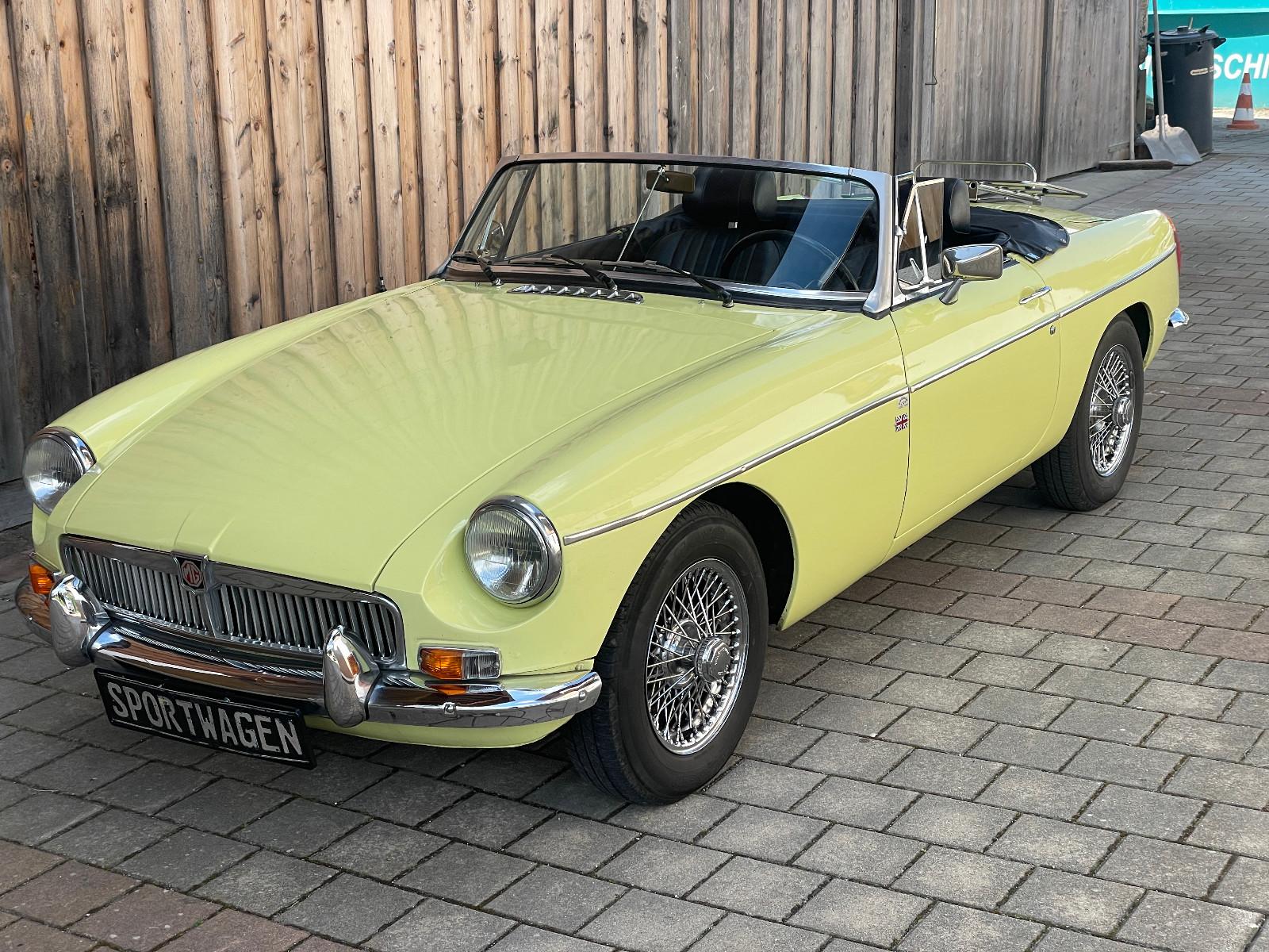 MGB, Overdrive, Chromspeichenräder, H-Nummer!!