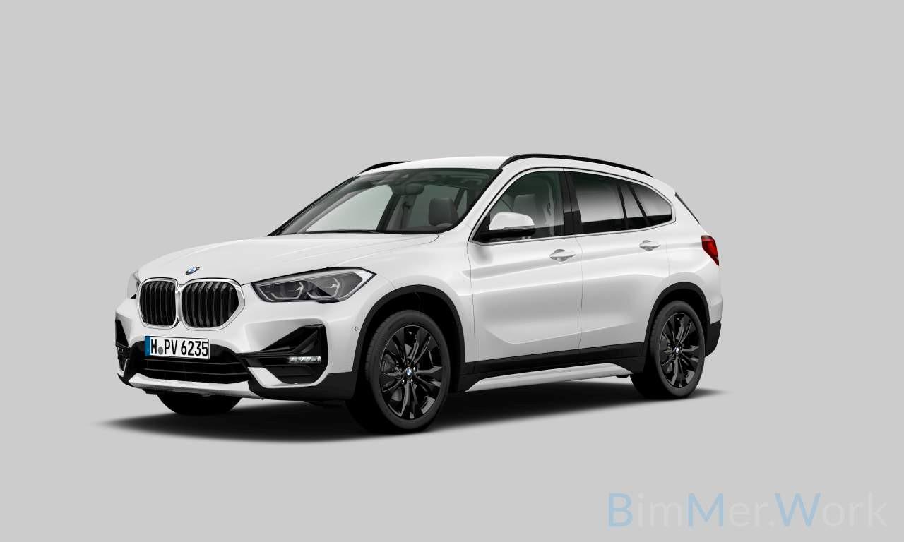 BMW X1 xD18d Sport Line KAM AHK Teilleder Unfallfrei