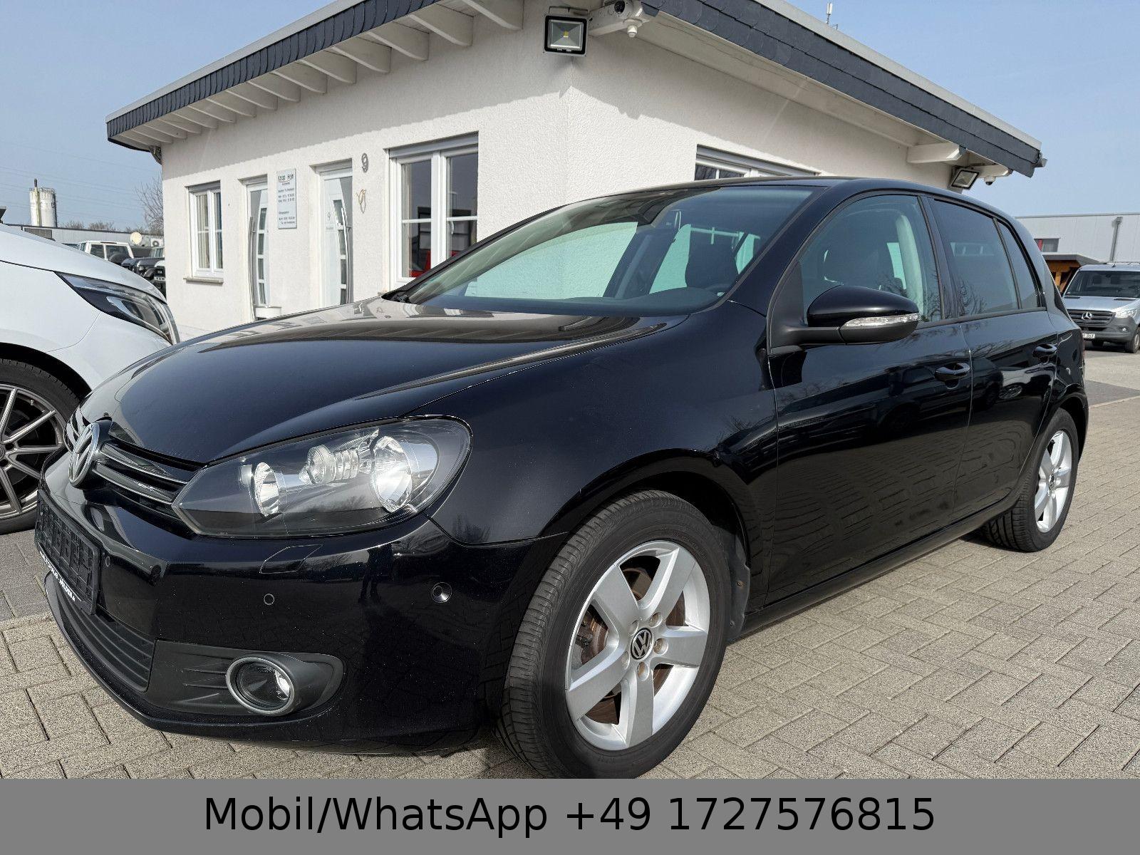 Volkswagen Golf VI Team 1,6 TDI ALU Schiebedach