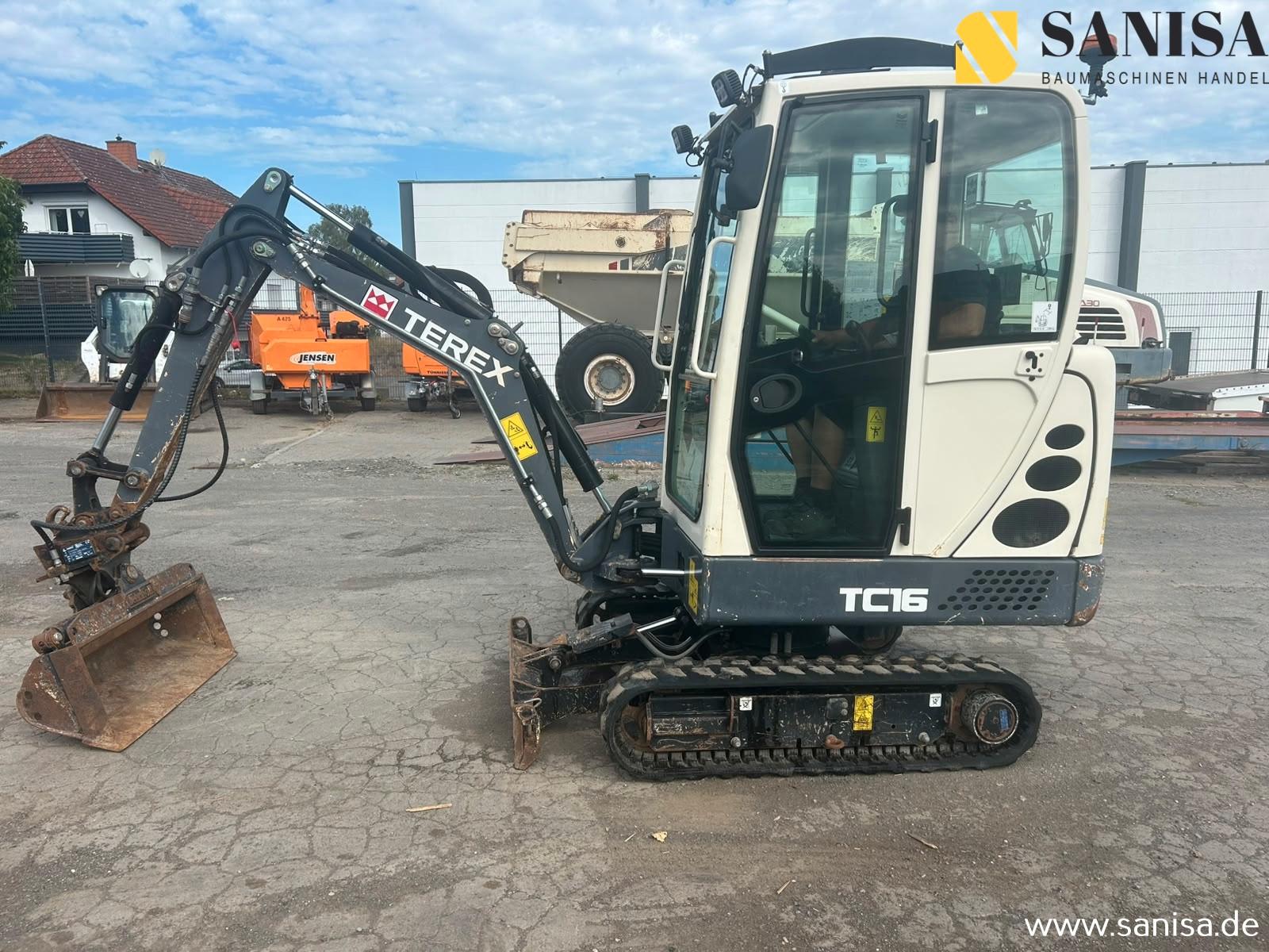 Terex TC16/SW/Schwenklöffel/2228 Std.