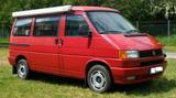 Volkswagen VW T4 California Coach, Westfalia, Aufstelldach - rote Volkswagen T4 California