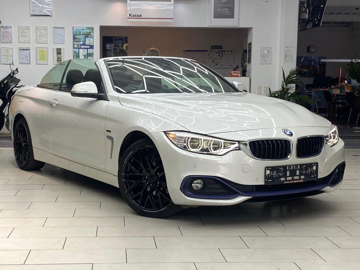 BMW 420d Cabrio Leder Navi RueFaKa HeadUp Ambiente M