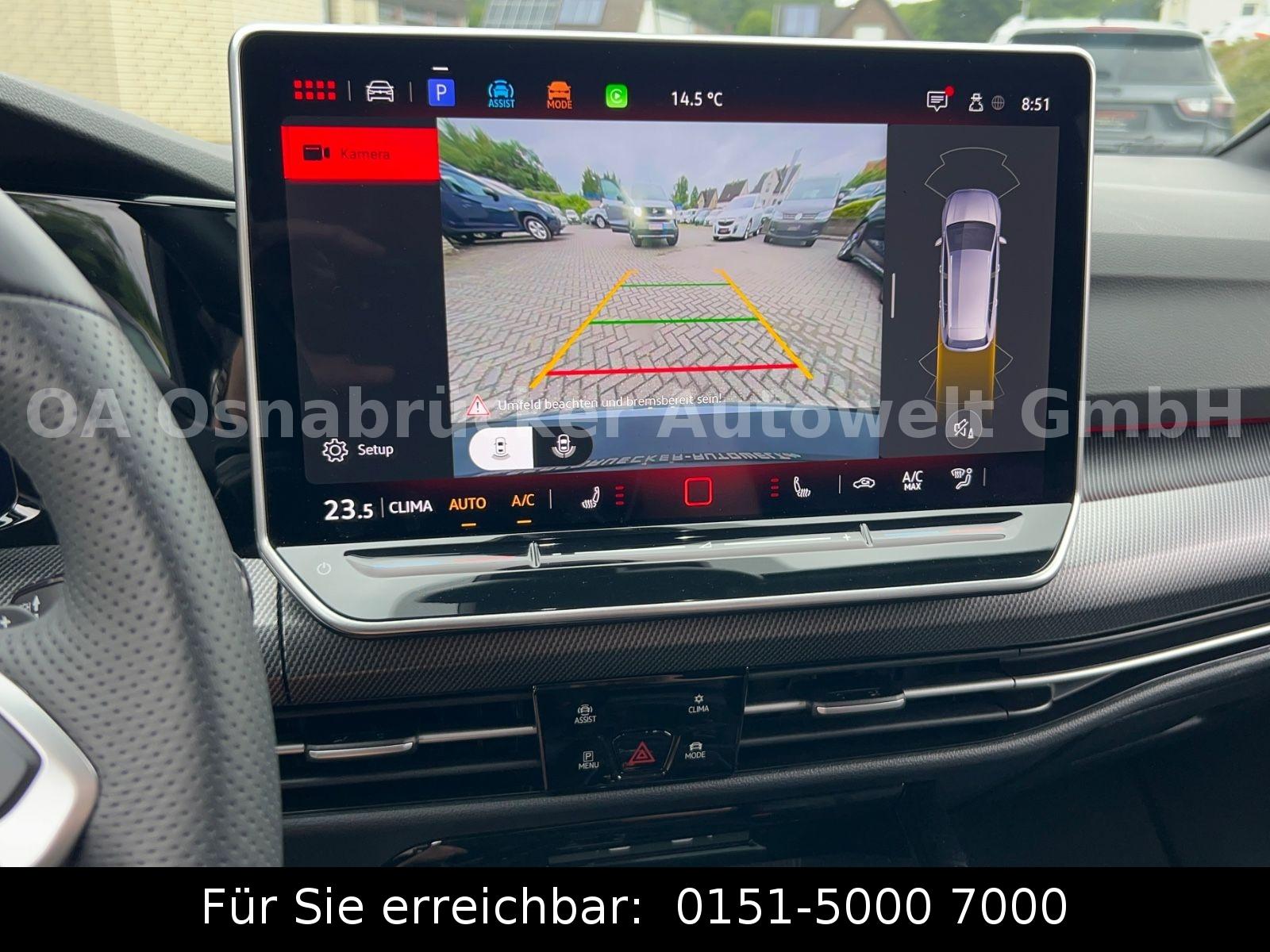 Volkswagen Golf 8 Kombi 1.5 eTSI 150PS DSG R-Line Kamera, миниатюра 13