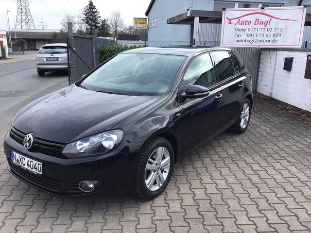 Volkswagen Golf VI Match+Klima+Navi+Leder+Sitzh.+Alu+++++