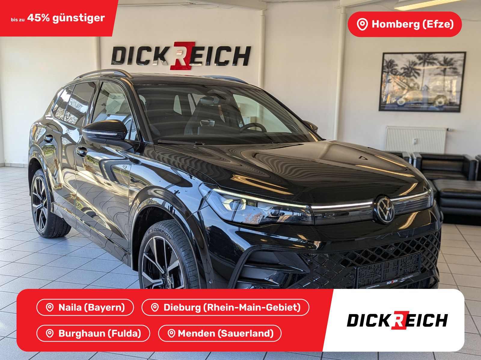 Imagen del vehículo Volkswagen Tiguan 2.0TDI R-Line 4M Pano Negro Matriz AHK 20