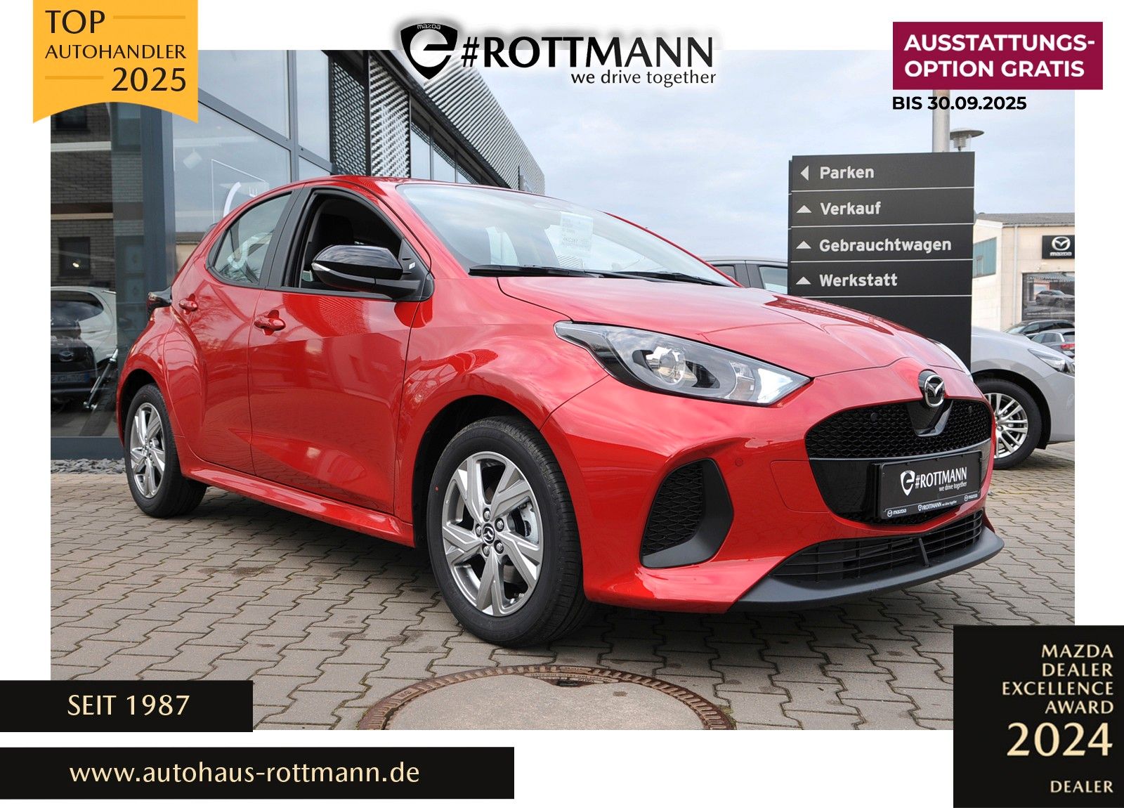 Mazda 2 Hybrid 1.5L VVT-i 116PS Aut. EXCLUSIVE-Line
