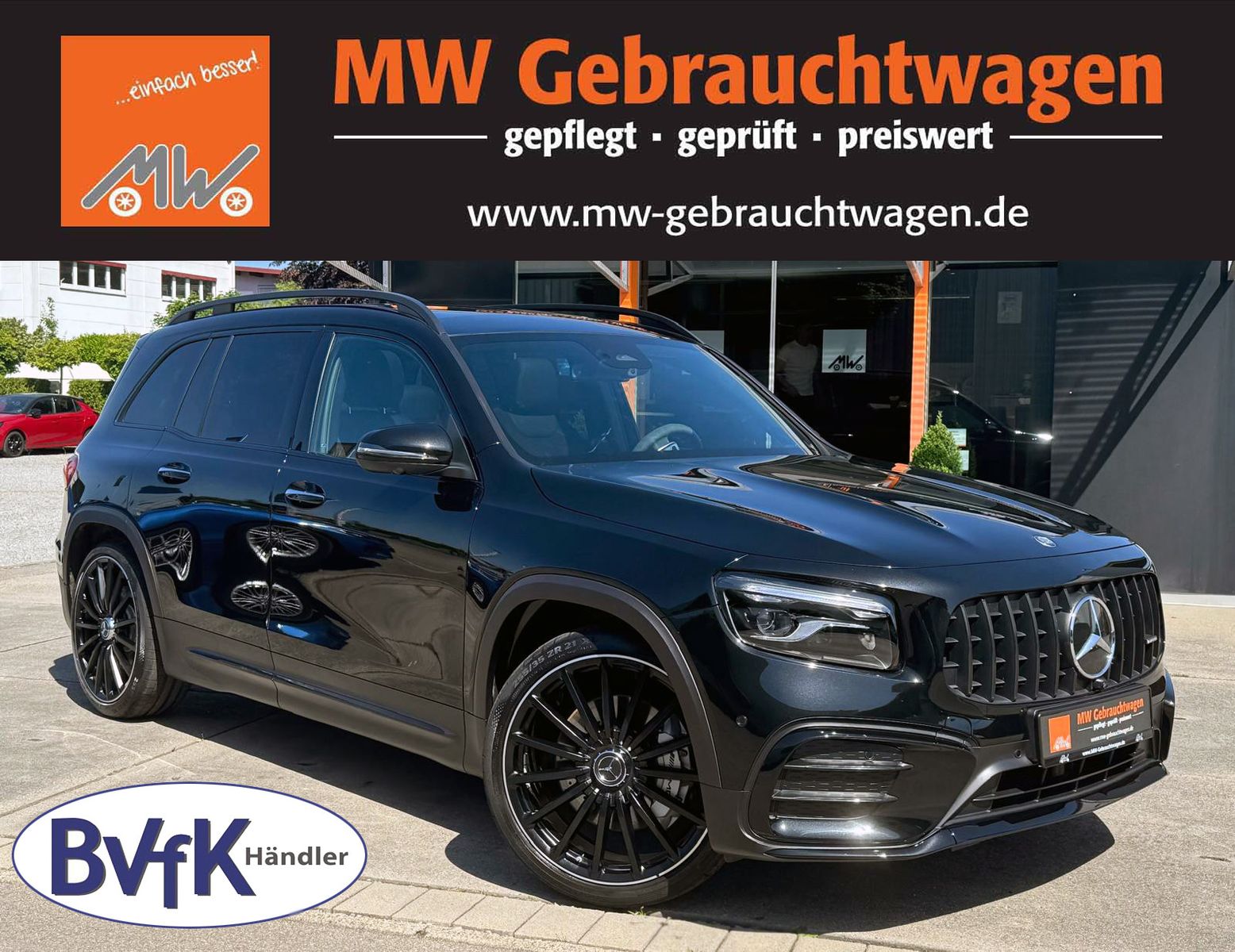 Fahrzeugabbildung Mercedes-Benz GLB35 AMG 4Matic ACC 360° HUD PANO BURMESTER LED