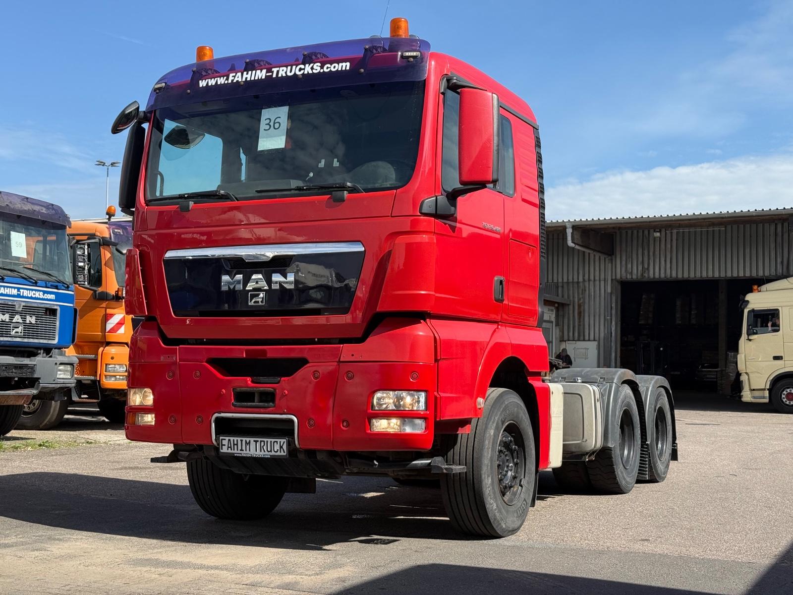 MAN TGX 26.480, Euro 5, Klima, Kipphydraulik, Manuel