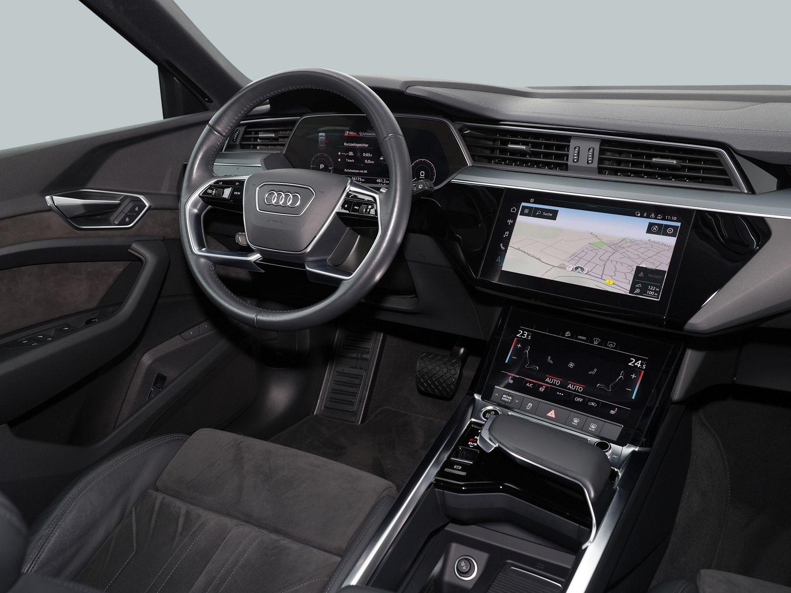 Audi e-tron 50 quattro +S line+AHK+ASSISTENTEN+, миниатюра 18