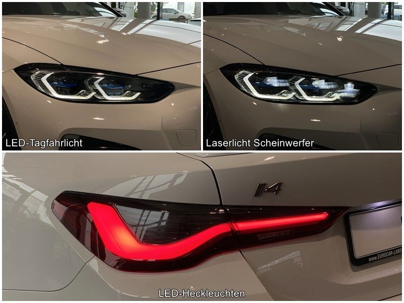 BMW i4 M50 M-Sitze Laser SurrView eGSD H&K ACC AHK foto 11