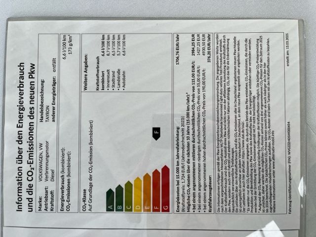 Fahrzeugabbildung Volkswagen Tayron 2.0 TDI DSG 4Motion R-LINE AHK PANO IQ.LI
