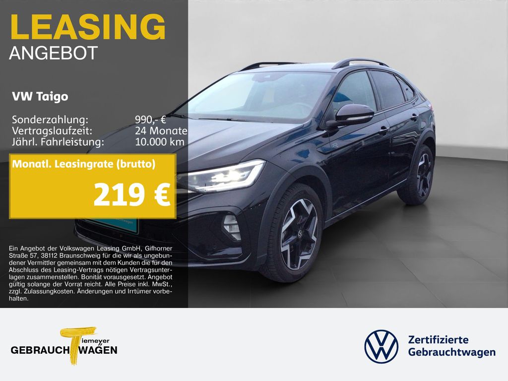 Taigo 1.5 TSI DSG R-LINE KAMERA HK IQ.DRIVE PRIV