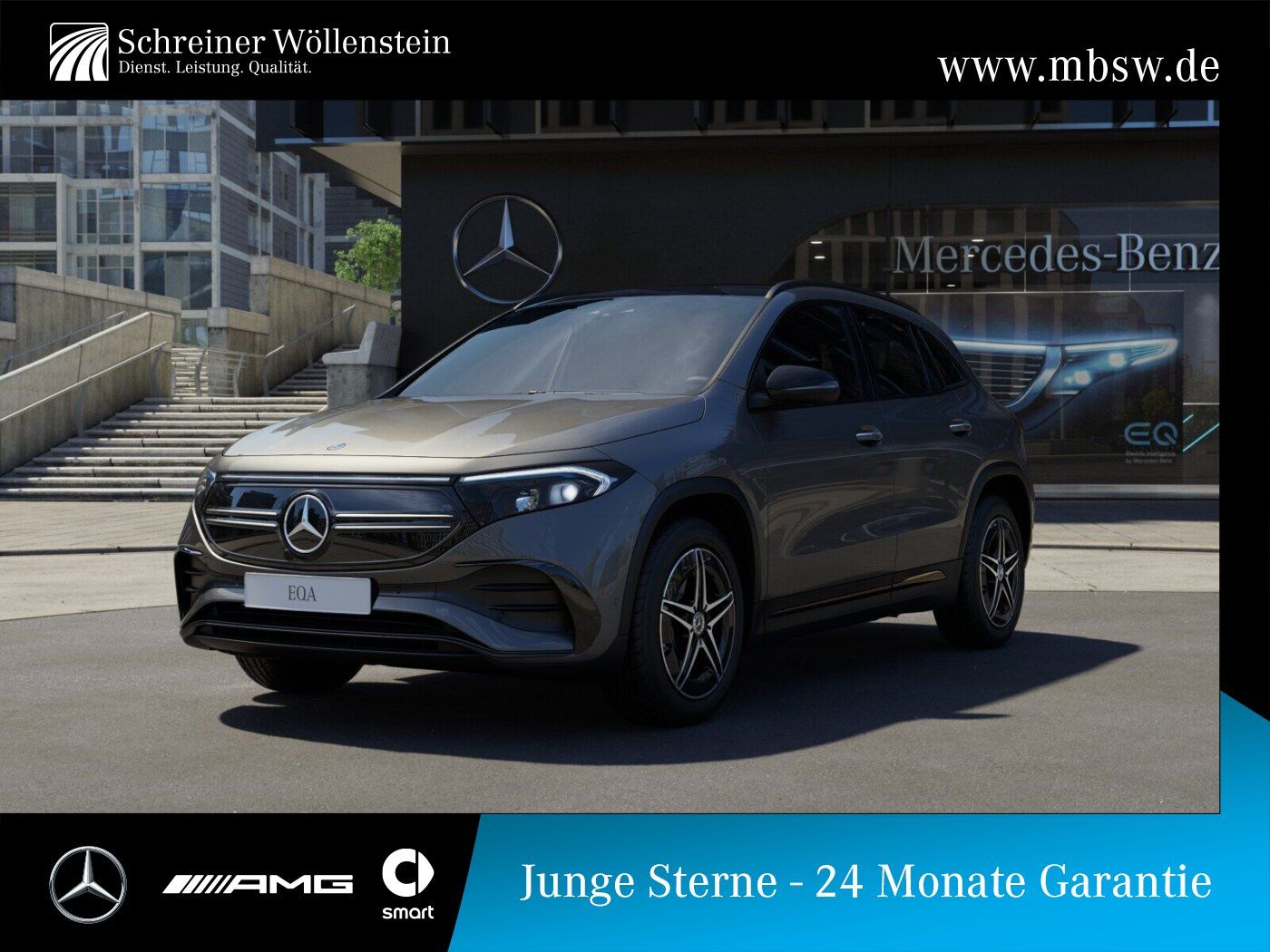 MERCEDES-BENZ EQA 250+ AMG*Night*Ambi*MBUX*AR*Pano*SHD*AHK*AUT