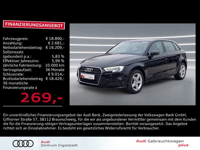 Audi A3 Sportback 30 g-tron S tronic NAVI 2xPDC GRA