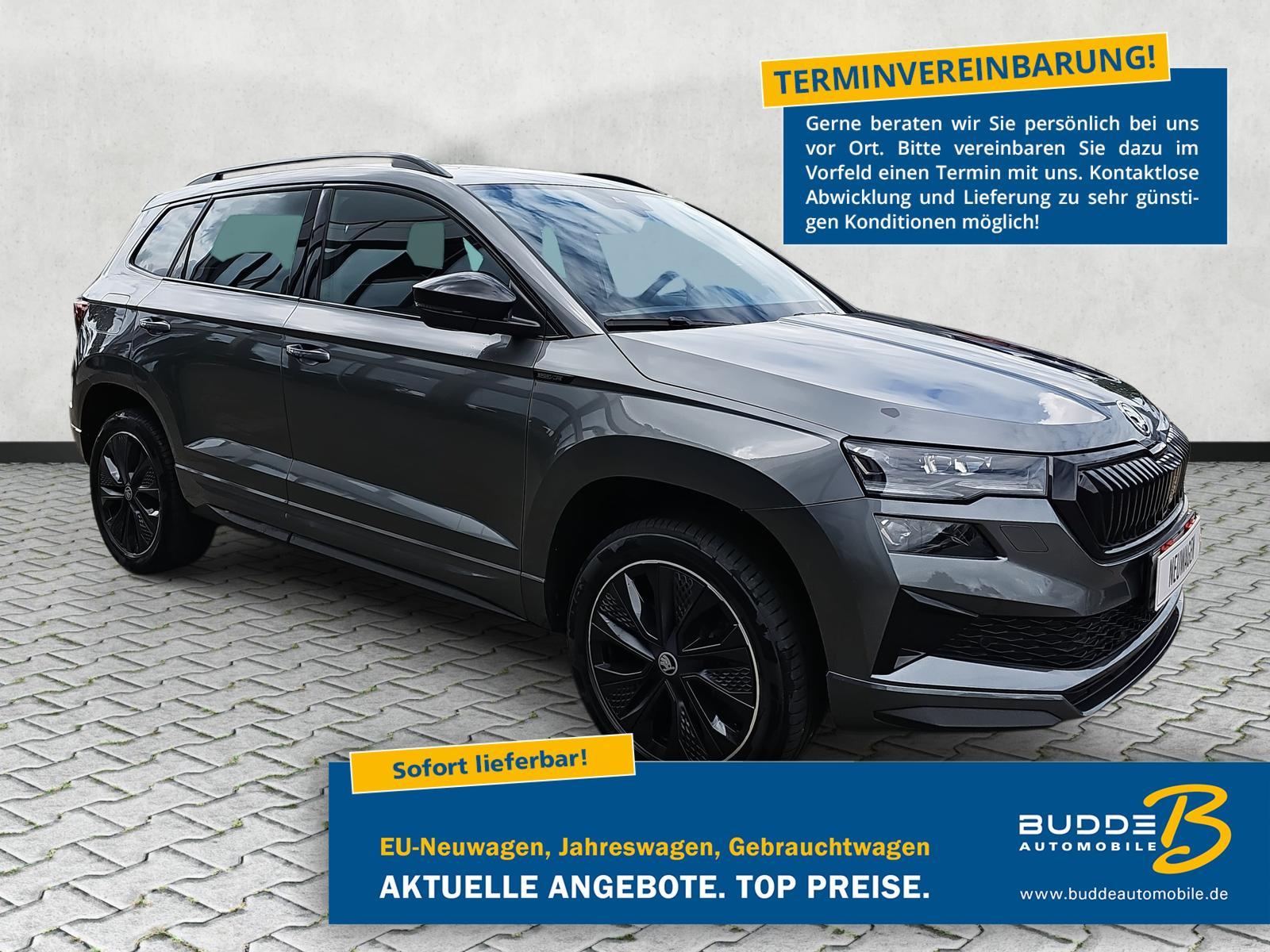 Skoda Karoq 1.5 TSI DSG Sportline / Kessy / Pano / ACC