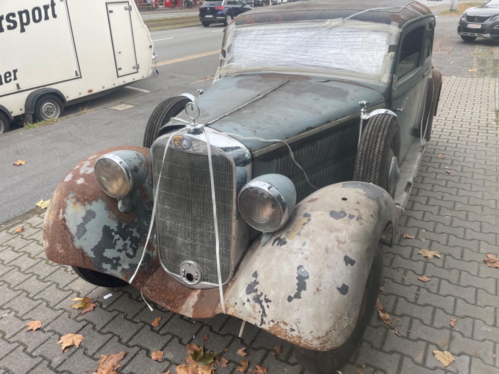 Mercedes-Benz 230 Garagenfund 1938 mit Historie