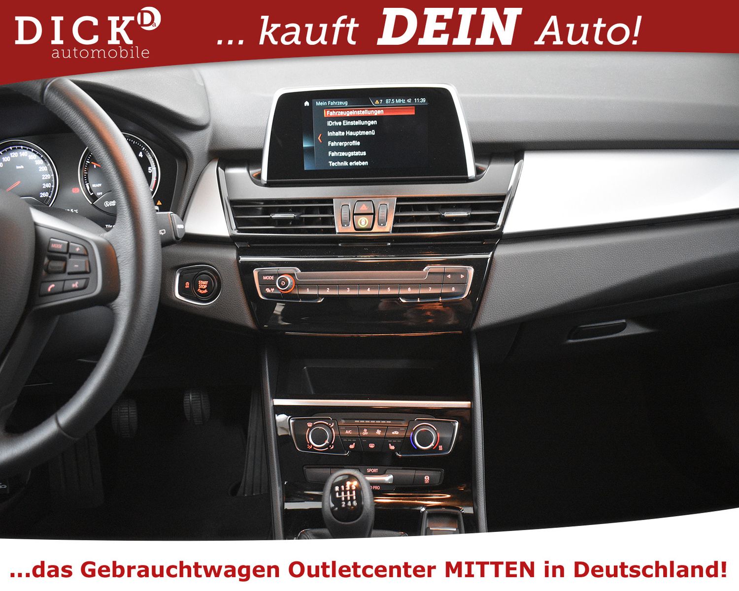 Fahrzeugabbildung BMW 218 Active Tourer NAVI+SITZHZ+PDC+MFL+DAB+LM