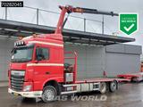 DAF XF 440 6X2 NL-Truck Transporter HMF 900-K2 Kran - Dreiseitenkipper
