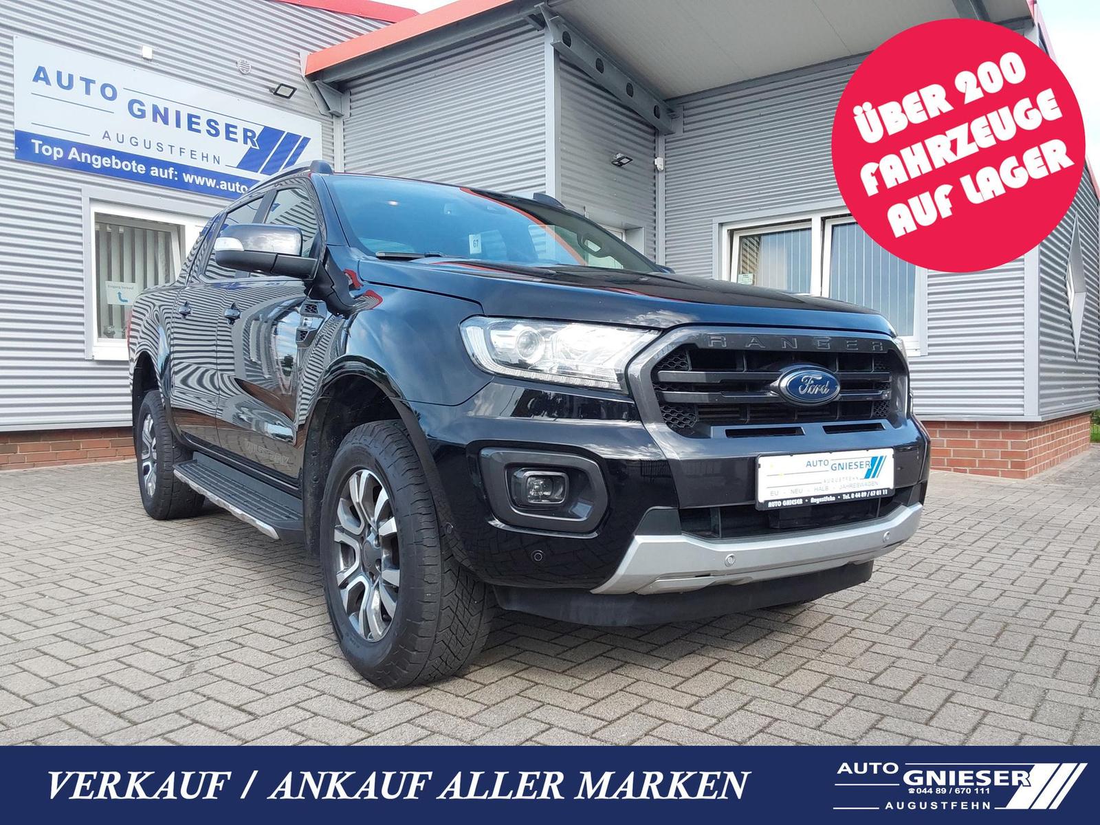 Ford Ranger 2.0 TDCi Wildtrak 4x4 Doka AHK/ACC/PDC...
