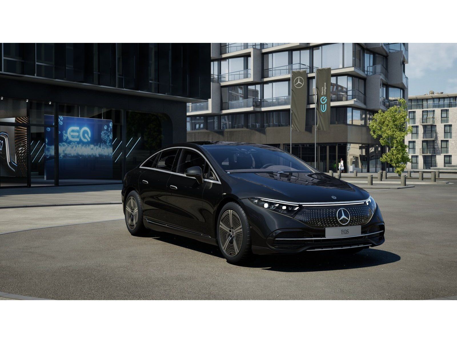 Fahrzeugabbildung Mercedes-Benz EQS580 Prem+ HYPER 4xMassage AR-HUD FondTV Nappa