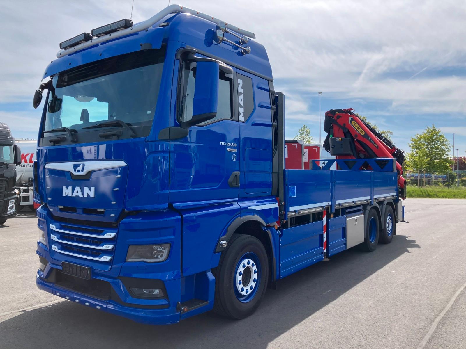 MAN TGX 26.510 6x2 Kran PK 37.002 TEC 7 JiB