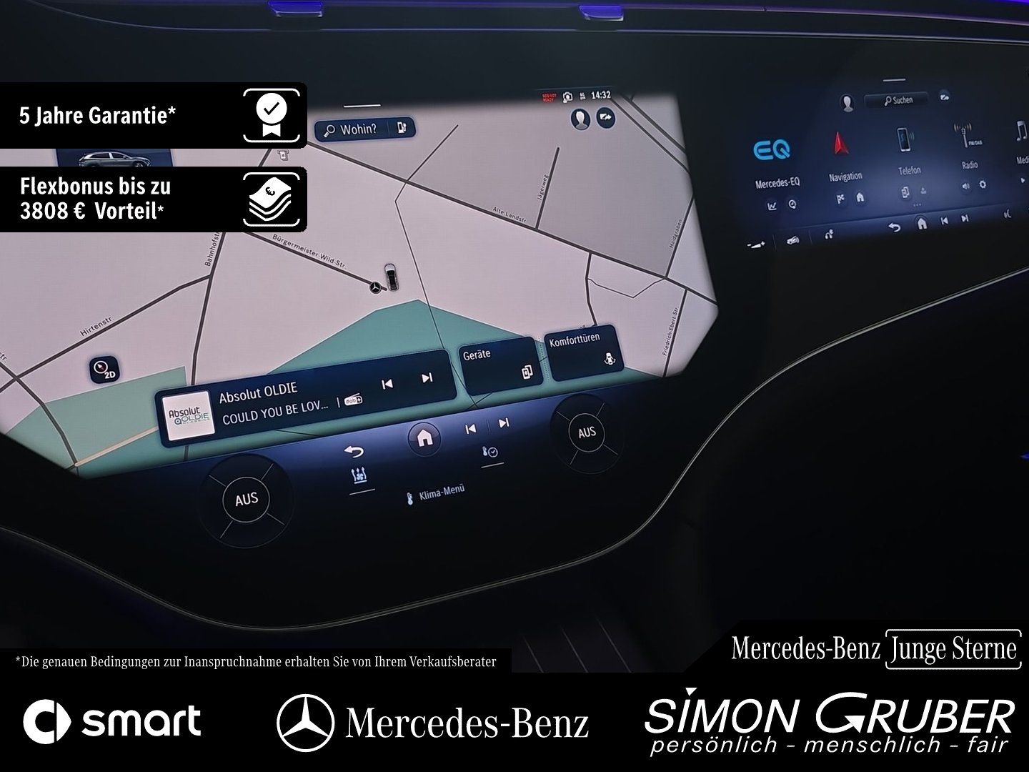 Fahrzeugabbildung Mercedes-Benz EQS 680 SUV Maybach twotone Exklusive FirstClass