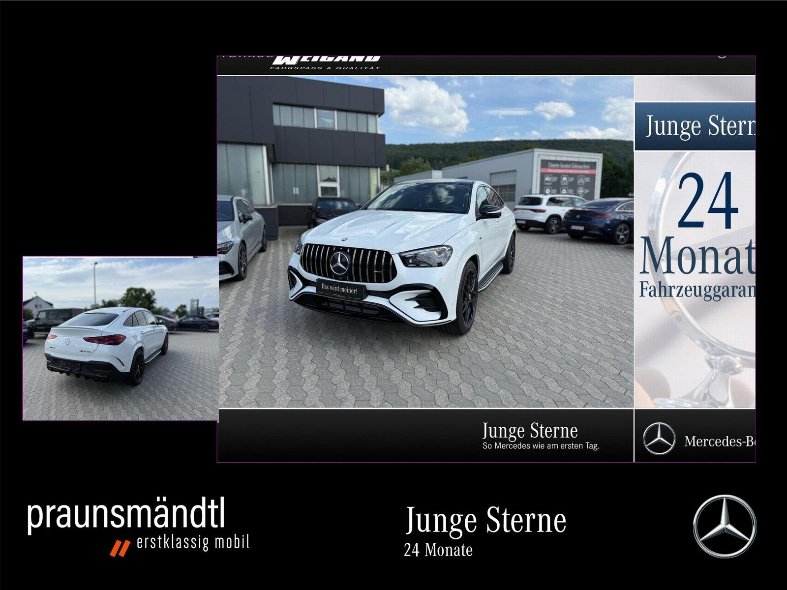 Mercedes-Benz GLE 53 AMG GLE 53 HYBRID 4M Cp. AHK+Pano+HUD+Airma+Dist+22″