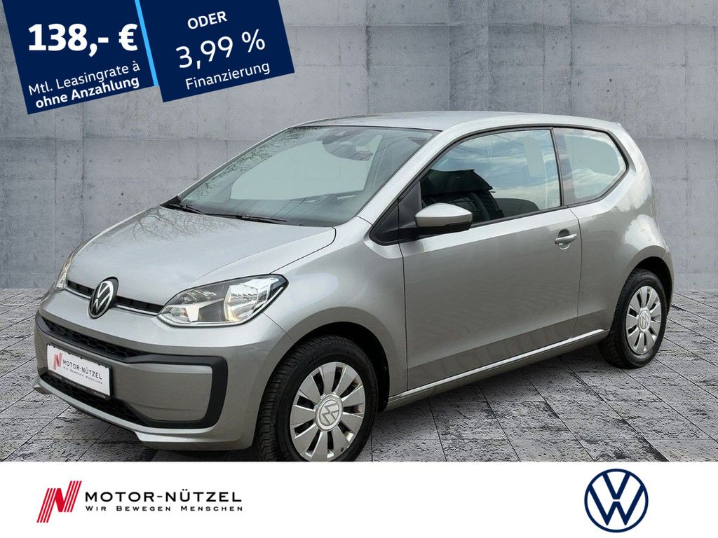 Volkswagen up! move up! 1.0 KLIMAAUT+DAB+eFH+MAPS&MORE DOCK