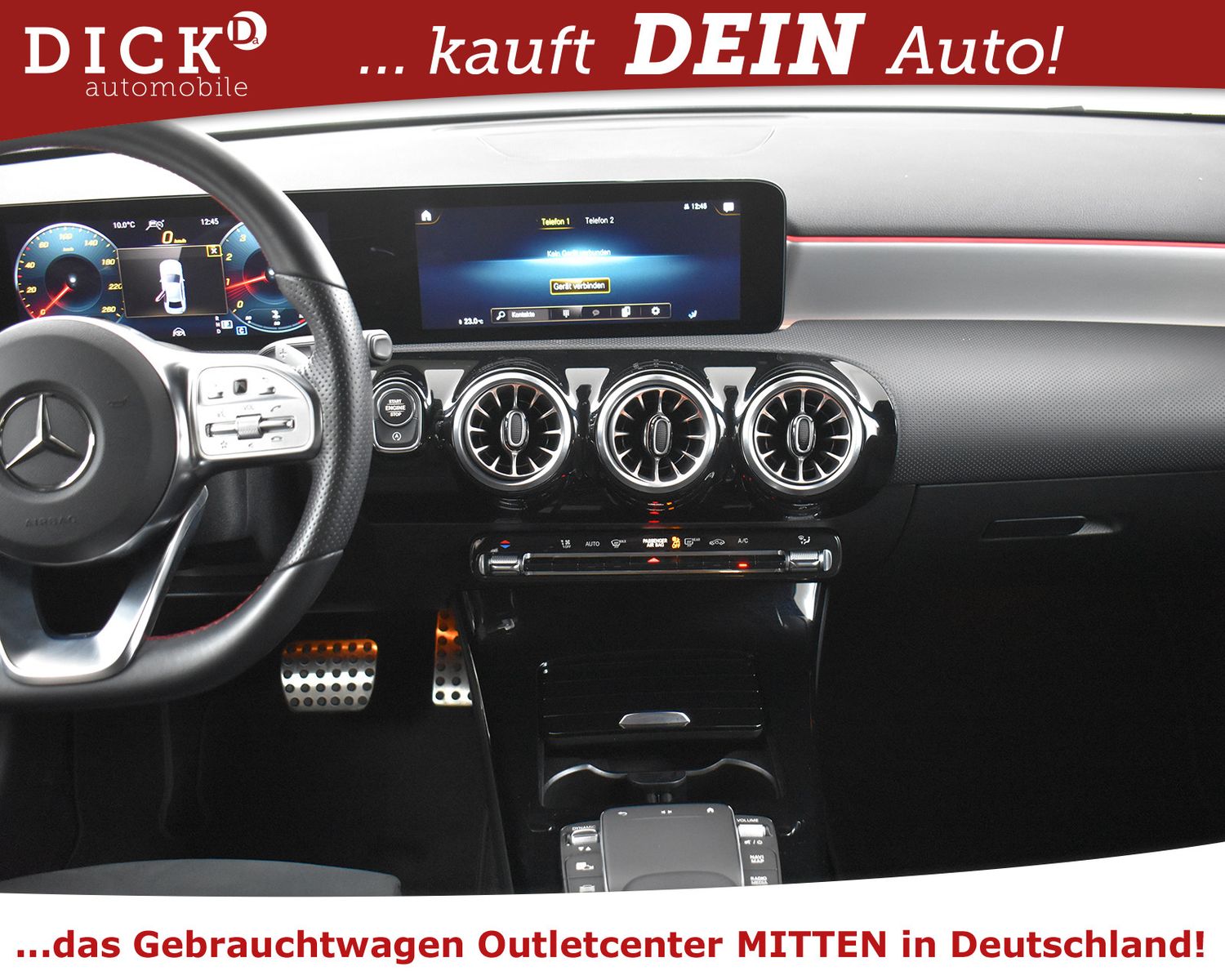 MERCEDES-BENZ A200 LIMO 2X AMG Line NIGHT+PANO+WIDESC+KAM+LED+ - Image 14