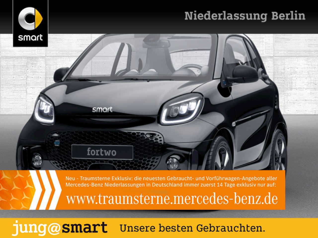 Smart fortwo EQ/Passion/22kW/SHZ/Pano/Excl/LED/Winter/
