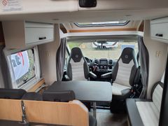 Sunlight T 67 Adventure Edition, Einzelbetten und Hubbett