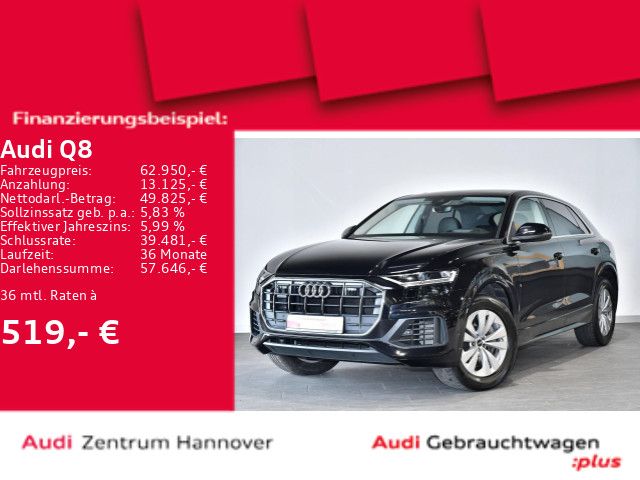 Audi Q8 55 TFSIe quattro HuD Pano B&O Leder ACC