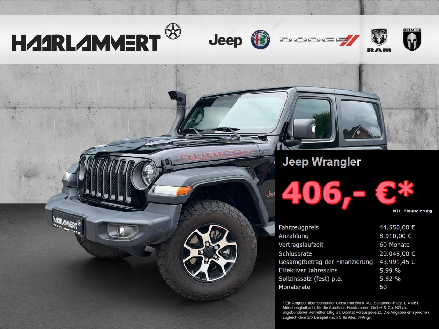 Jeep Wrangler RUBICON UMBAU+LEDER+ACC+NAVI+SHZ+KAMERA